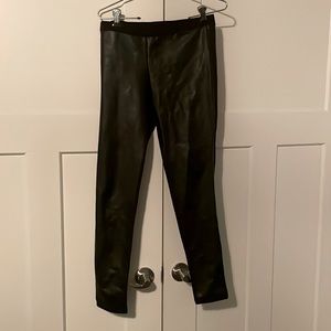 Bp faux leather tights